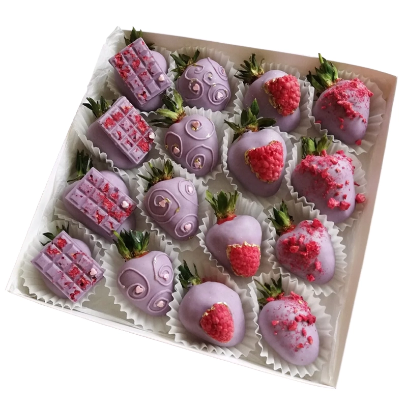 Набор клубники в шоколаде Фиолетовая муза